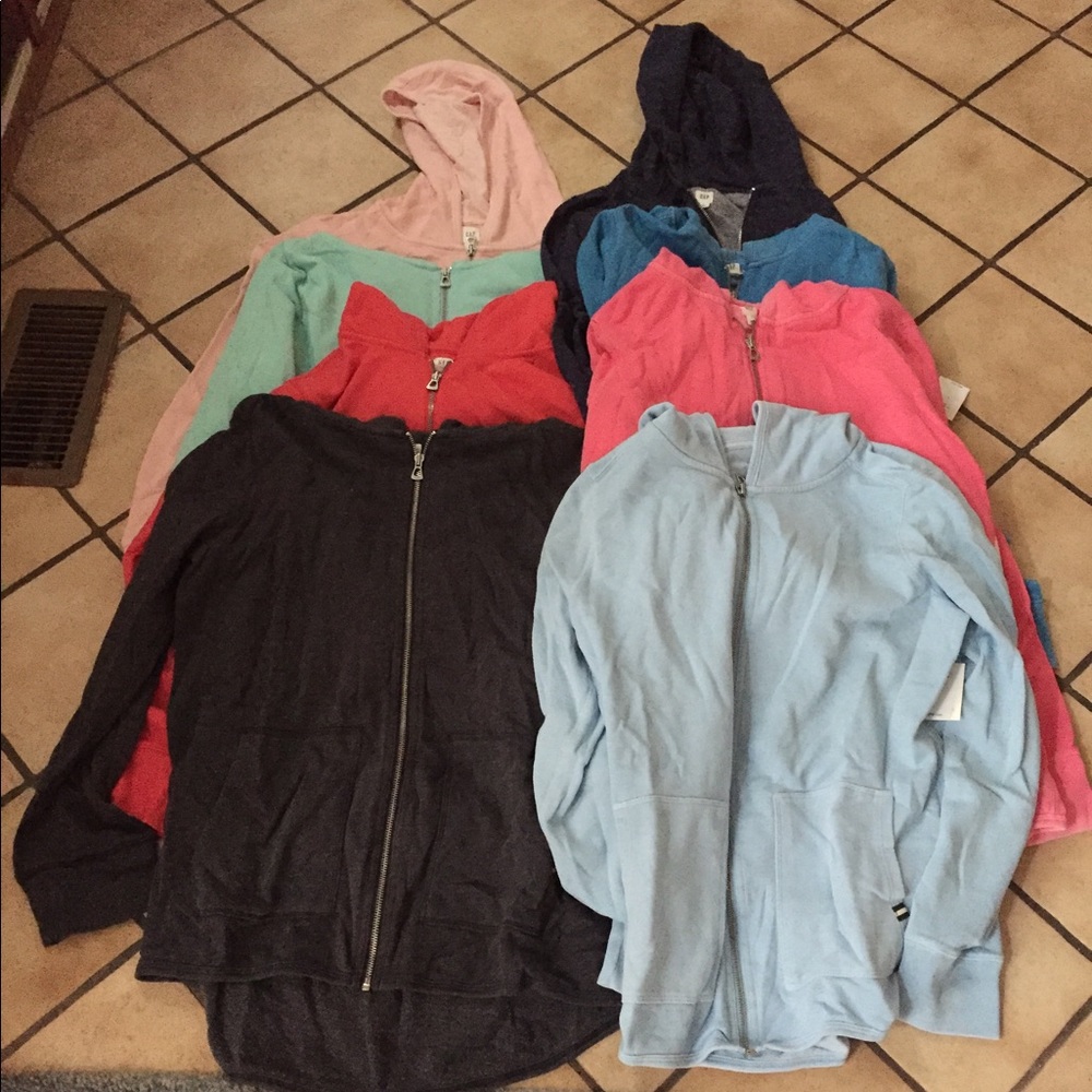 Lot of 8 Gap hoodies PRICED AS MARKED